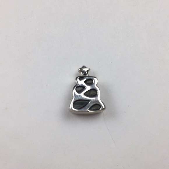 Chamilia Christmas Tree Silver Charm Silver 925 - Picture 2 of 5